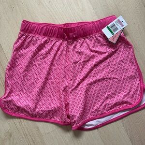 Vineyard Vines Pink Geometric Kids Shorts